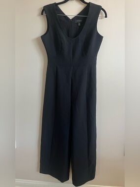 NWT-Banana Republic Factory Black Jumpsuit, Size 4 Petite